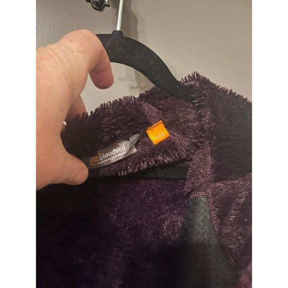 Cloudveil womens size large purple fleece jacket - Picture 4 of 4